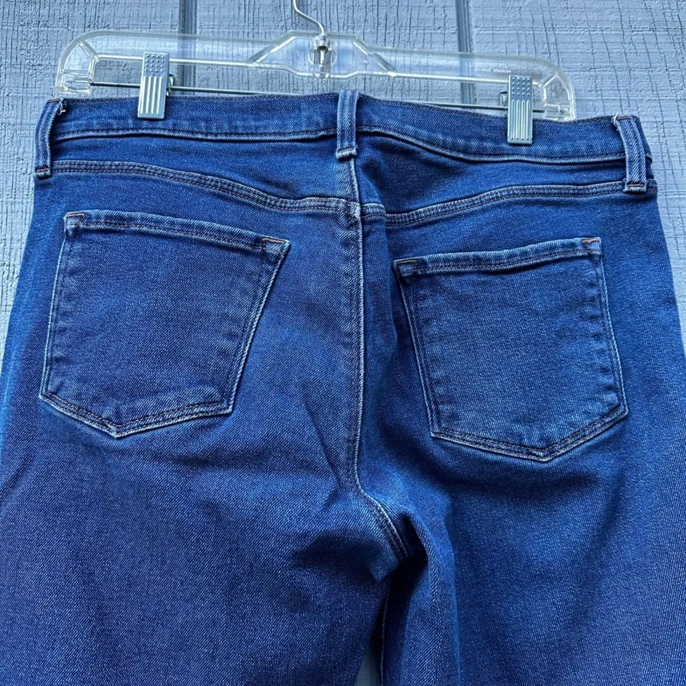 J Brand Dark Wash Skinny Leg Jeans Women Size 31 High Rise‎ Stretch Denim Clssic